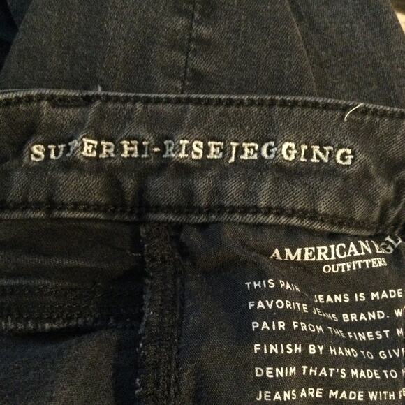 American Eagle Super High-Rise Jeggings 2 Short - Picture 3 of 5